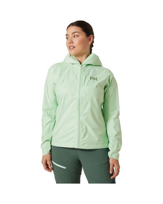 Helly Hansen Verglas Micro Shell Jacket in Green Lyst