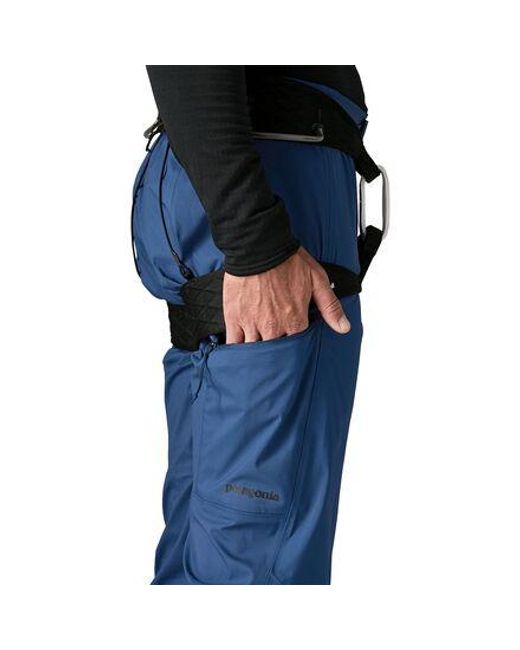 Patagonia Blue Mixed Alpine Pant