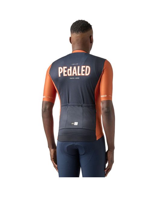 Pedaled Logo Cycling Jersey in Blue for Men Lyst