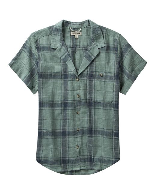 Toad&Co Green Camp Cove Short-Sleeve Shirt