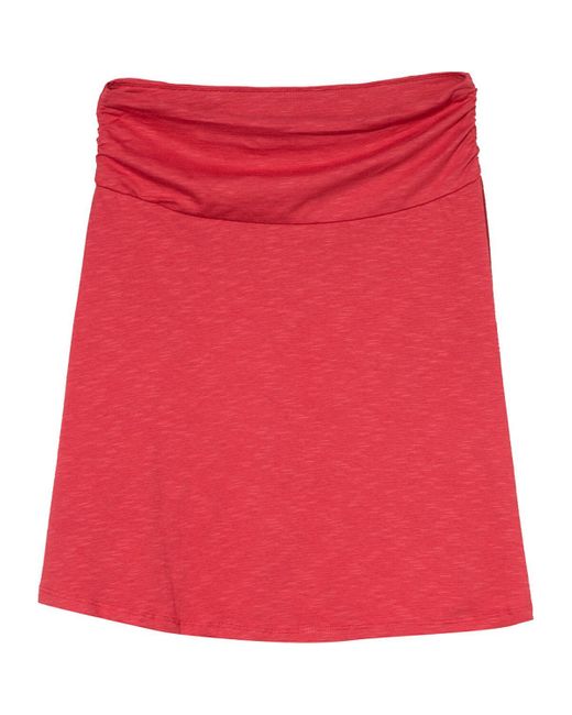 Toad&Co Red Chaka Skirt