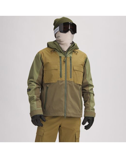 White/space Green 2l Cargo Insulated Jacket for men