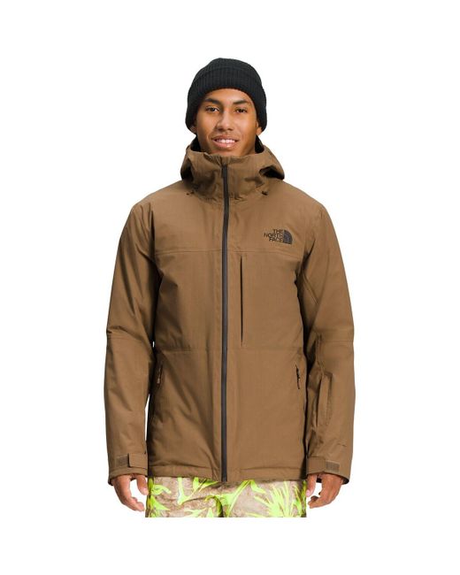 The North Face Thermoball Eco Snow Triclimate Jacket in Brown for Men ...