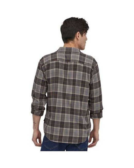 Patagonia Blue Long-sleeve Cotton In Conversion Fjord Flannel Shirt for men