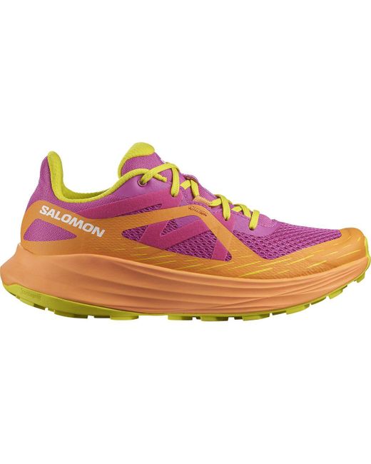 Salomon Pink Ultra Flow Trail Running Shoe