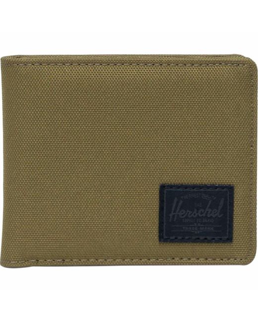 Herschel Supply Co. Green Roy Rfid Bi-Fold Wallet for men