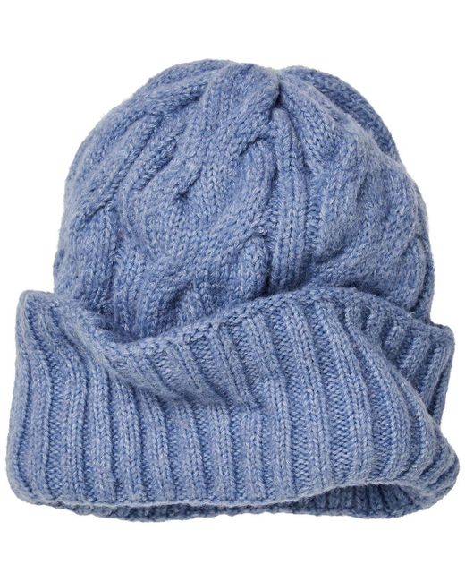 Free People Blue Coast Line Beanie