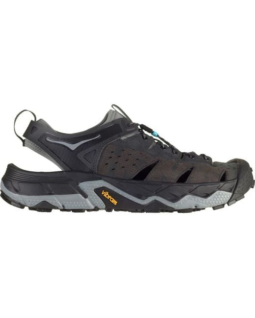 Hoka One One Black Tor Trafa Hiking Sandal for men