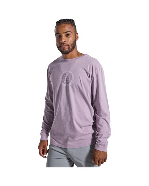 Burton Purple Saugatuck Long-sleeve T-shirt for men