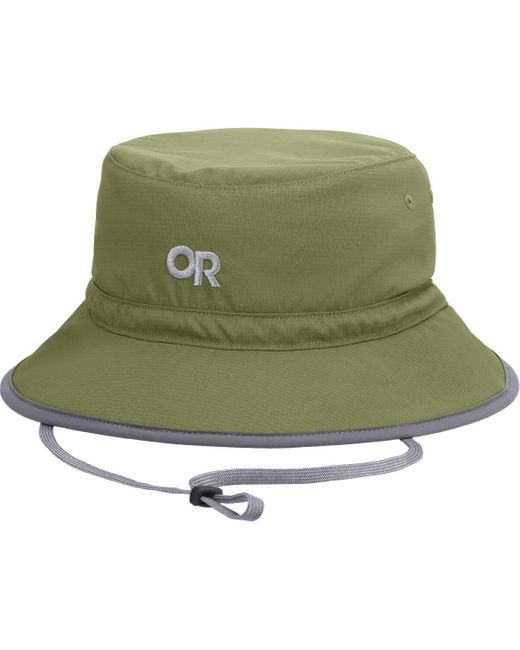 Outdoor Research Green Sun Bucket Hat