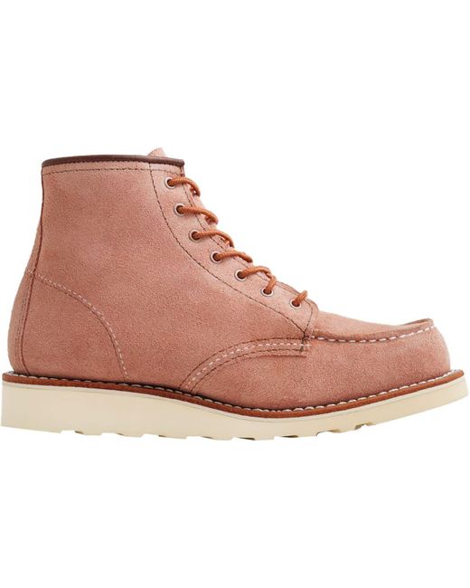 Red Wing Brown Wing Heritage Classic Moc 6In Boot