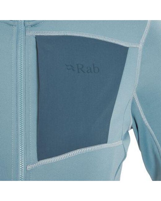 Rab Blue Superflux Full-Zip Hooded Jacket