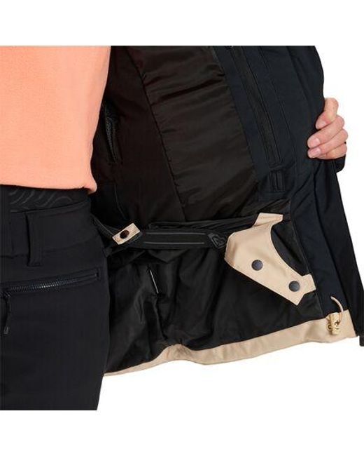 Roxy Black Peakside Technical Snow Jacket