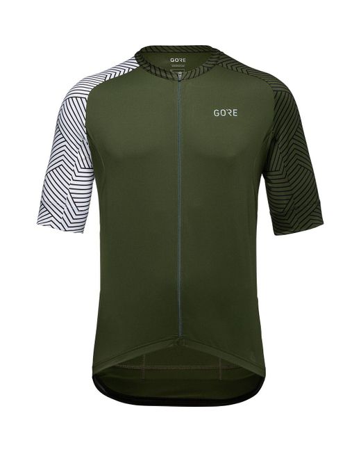 Gore Wear Green C5 Optiline Jersey for men