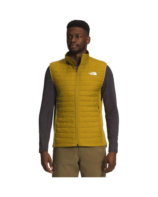 The North Face Canyonlands Hybrid Vest in Green for Men | Lyst