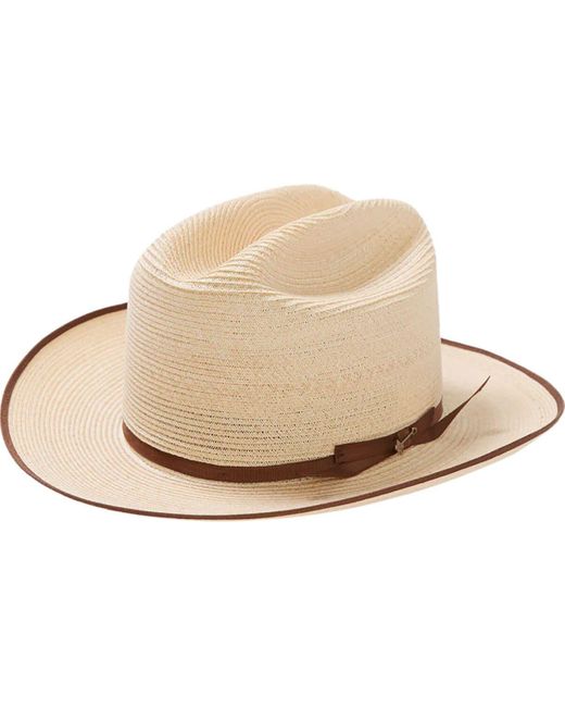 Stetson Natural Open Road Hemp Straw Hat