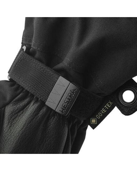 Hestra Black Army Leather Gore-Tex Glove