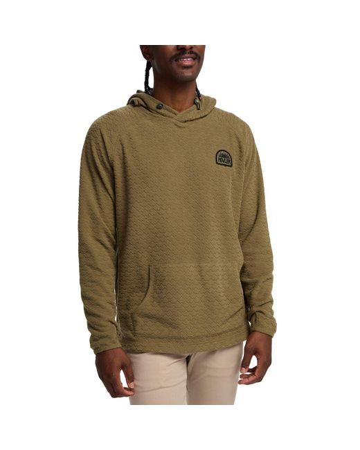 Howler Brothers Green Palo Duro Fleece Hoodie