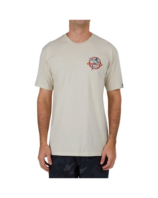 Salty Crew Interclub Premium Short-sleeve T-shirt in Gray for Men