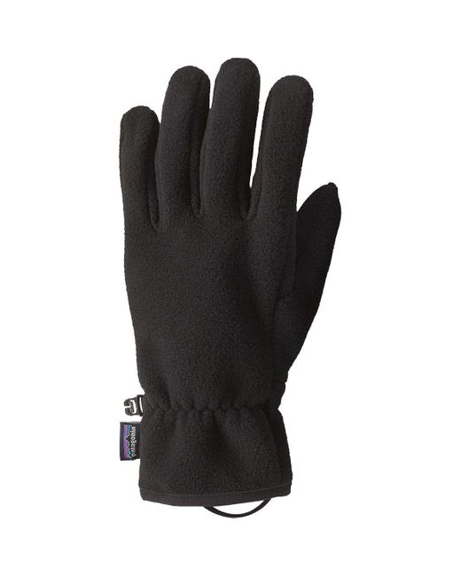 Patagonia Black Synchilla Glove for men