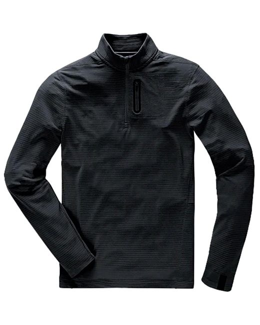TEN THOUSAND Black Over Zip Midlayer Fleece Jacket