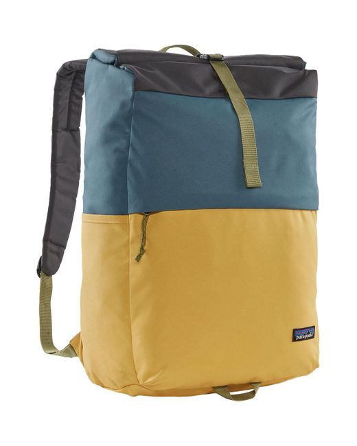 Patagonia Blue Fieldsmith Roll Top Pack