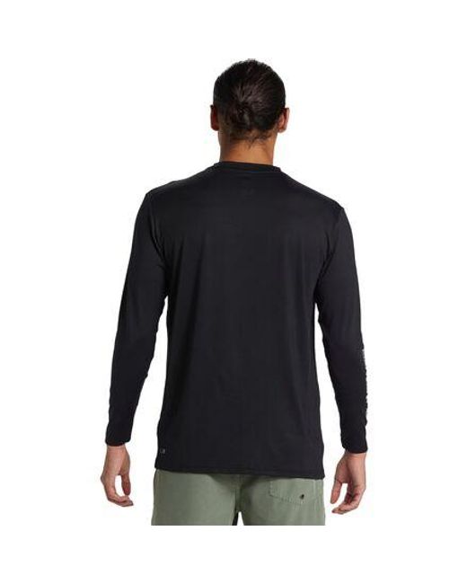 Quiksilver Black Everyday Surf Long-Sleeve T-Shirt