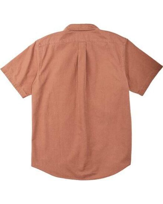 Filson Pink Short-Sleeve Lt Wt Alaskan Guide Shirt
