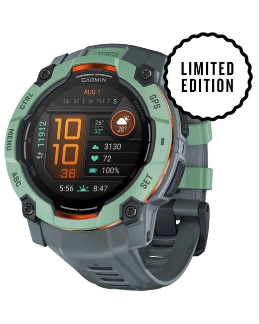 Garmin Green Instinct 3 Amoled Sport Watch