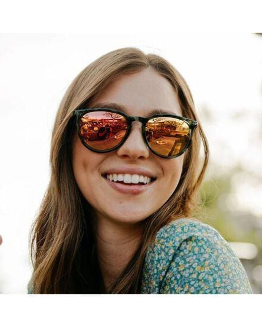 Knockaround Blue Mary Janes Polarized Sunglasses