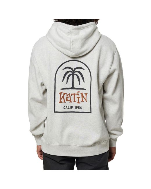 Katin Gray K Palm Pullover Hoodie