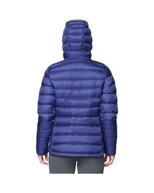 Mountain Hardwear Blue Tiberondack Down Hoodie