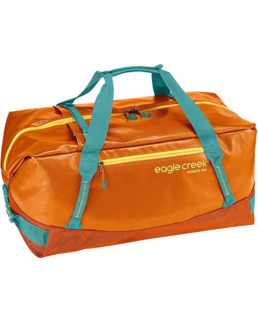 Eagle Creek Synthetic Migrate 90l Duffel Bag in Dandelion Yellow ...