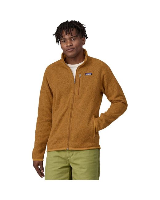 Patagonia Brown Better Sweater Fleece Jacket for men