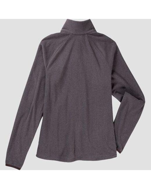 Mountain Hardwear Purple Oakoram Fleece Full-Zip Jacket