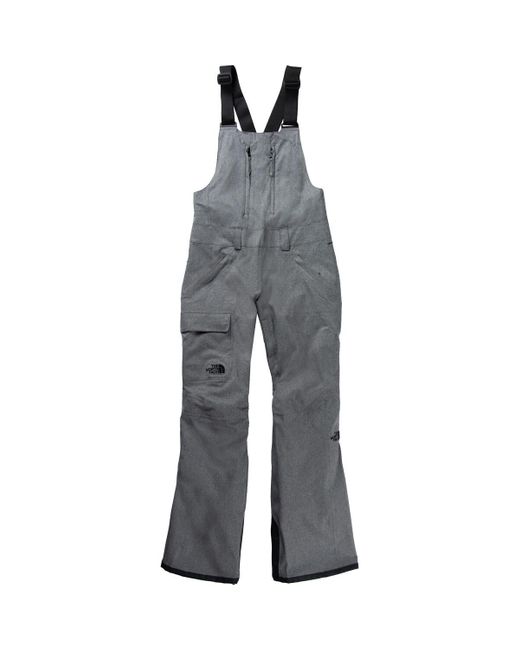 The North Face Gray Freedom Insulated Bib Pant
