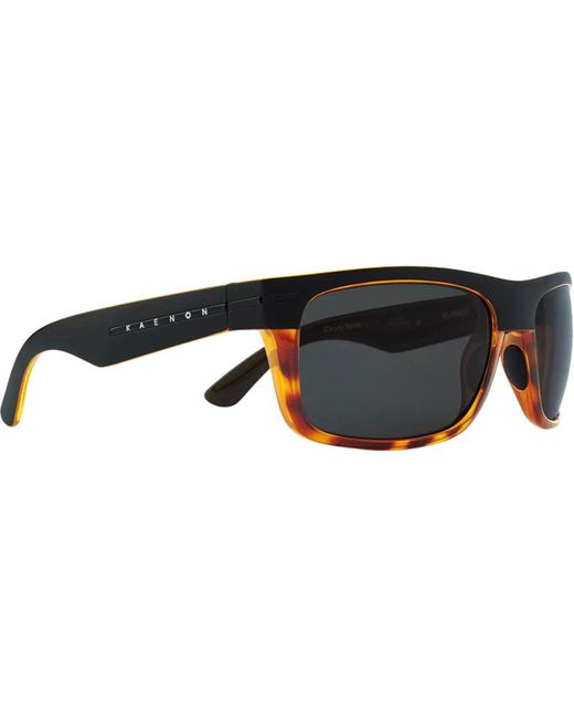 Kaenon Black Burnet Ultra Polarized Sunglasses Matte Tortoise/Ultra 12