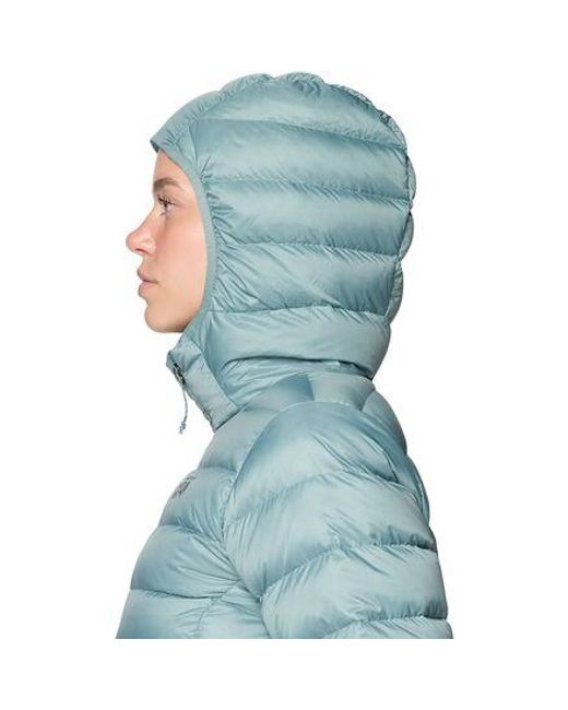 Mountain Hardwear Blue Tiberondack Down Hoodie
