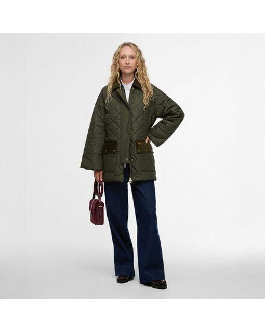 Barbour Green Aldburgh Quilted Jacket