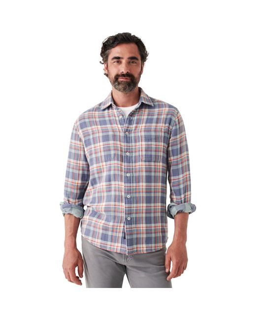 Faherty The Reversible Shirt in Blue for Men Lyst