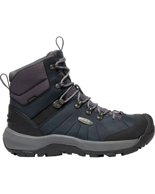 Keen Rubber Revel Iv Mid Polar Boot in Black for Men Lyst