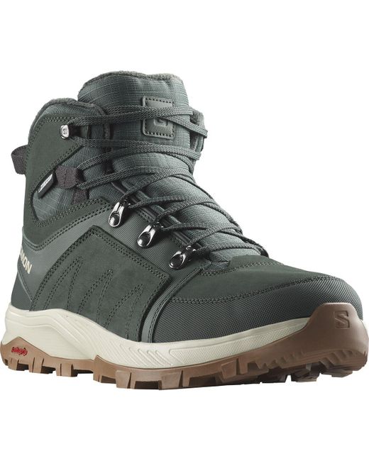 Salomon Outchill Thinsulate Clima Boot in Gray for Men | Lyst