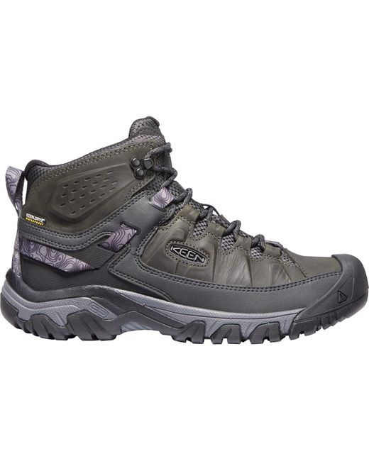 Keen Gray Targhee Iii Mid Leather Waterproof Hiking Boot for men