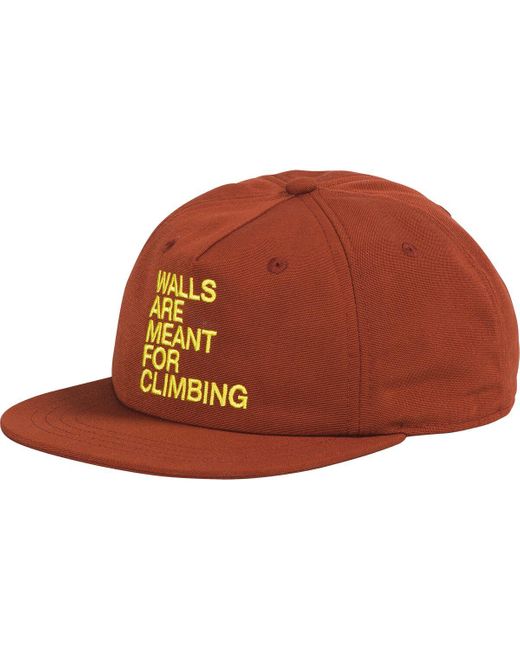 The North Face Brown 5 Panel Recycled 66 Hat Brandy/Walls