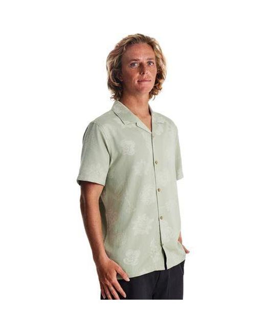 Roark Green Gonzo Camp Collar Shirt
