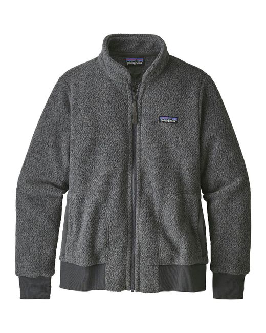 Patagonia Gray Woolyester Fleece Jacket