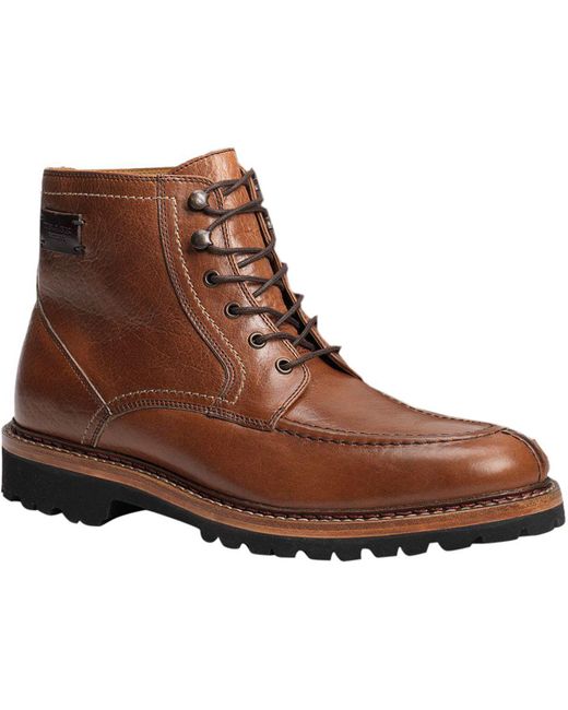 Trask Brown Elkhorn Boots for men