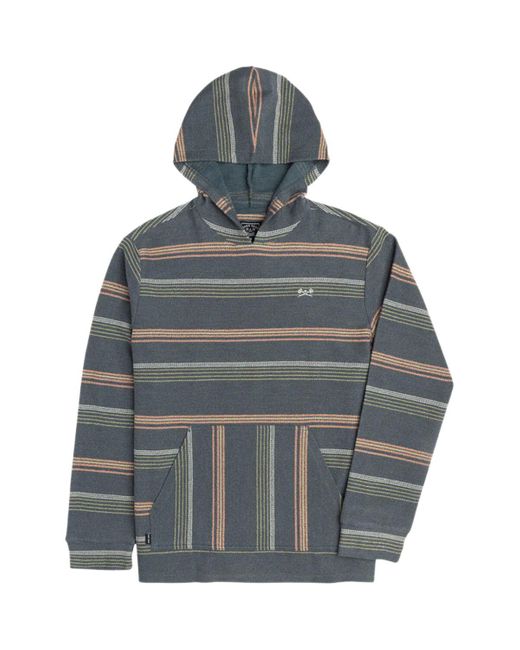 Dark Seas Gray Ginther Knit Hoodie for men