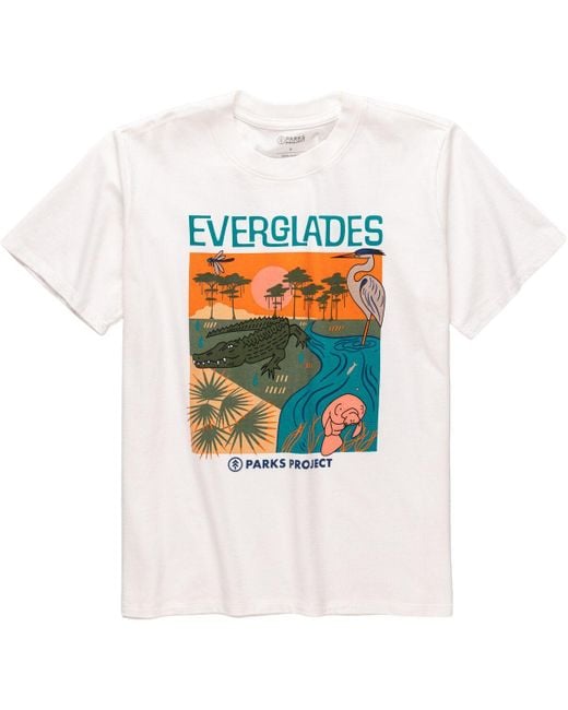 Parks Project White Everglades Tour Relaxed T-Shirt