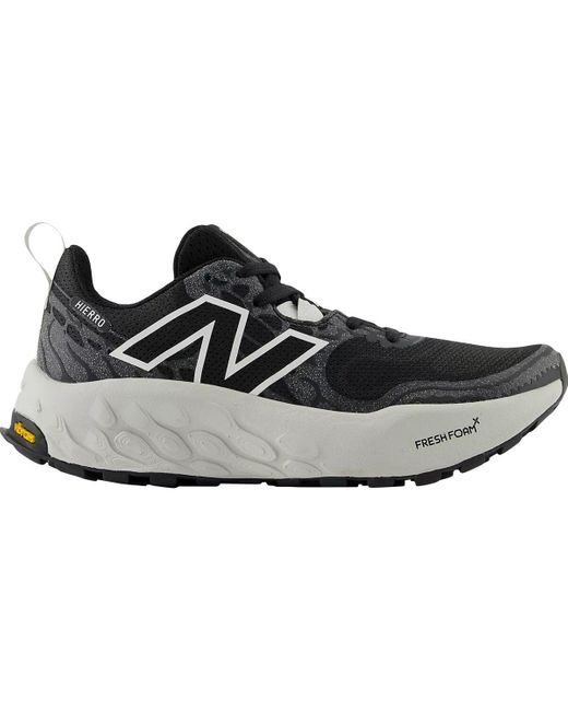 New Balance Black Fresh Foam X Hierro V8 Trail Running Shoe